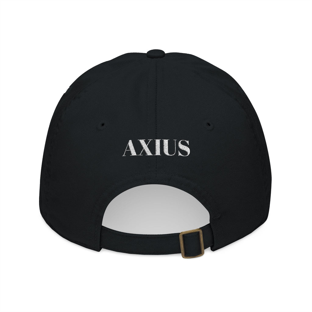 Embroidered Green Moss Oval Cap — Organic Baseball Hat