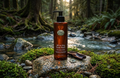 Axius All-in-One Body Wash in a forest setting