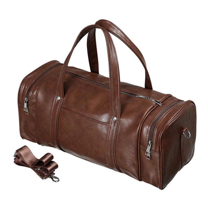 Lightweight Waterproof PU Leather Gym Bag for All